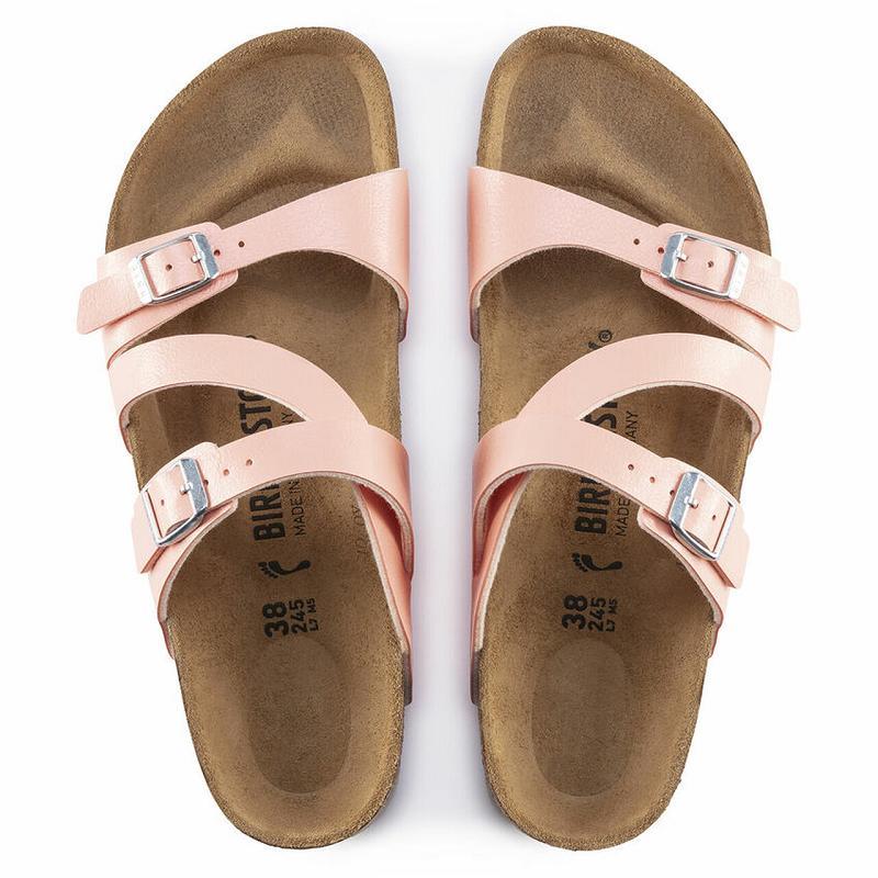 Birkenstock Salina Graceful Birko Flor Sandaler Dame Lyserød | DK 354VRW